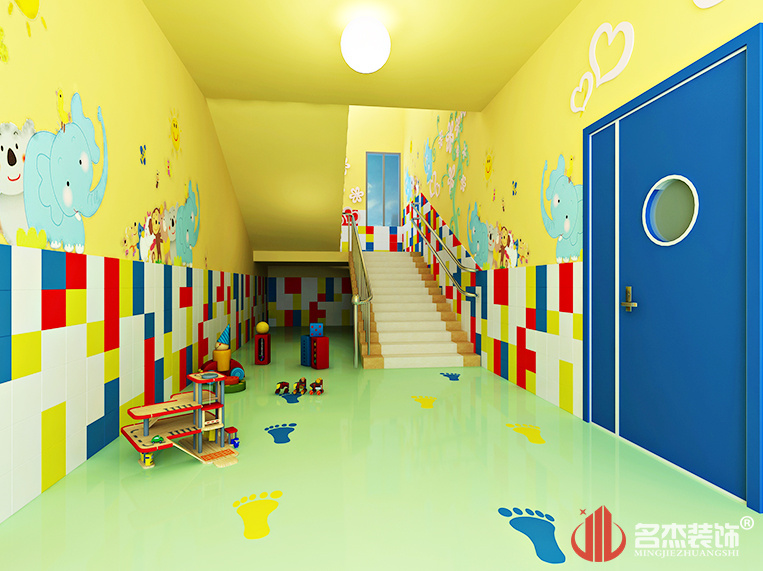 幼儿园装修之楼梯间设计