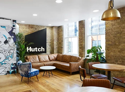 看看Hutch Games游戏开发公司的伦敦办公室装修设计空间怎么做