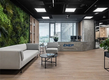 CHEP Polska制造公司华沙办公室装修设计空间