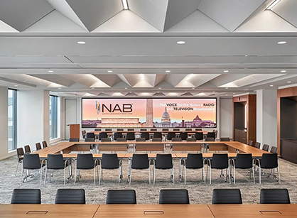 NAB广播电视协会华盛顿办公装修设计空间是怎样的