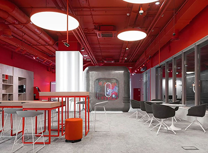 Alfa银行研究中心空间装修设计是以怎样的形式呈现出来