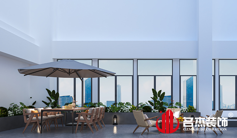 户外休闲区装修设计效果